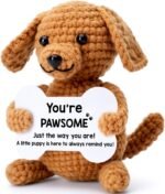Funny Valentines Day Dog Gifts for Women Men Girls Boys, Valentines Birthday Gifts Ideas Cute Stuff Cool Things, Small Puppy Dog Stuffed Animals Plush, Mini Emotional Positive Desk Decor Accessories - Image 2
