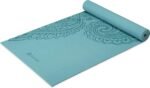 Gaiam Yoga Mat - Premium 5mm Print Thick Non Slip Exercise & Fitness Mat for All Types of Yoga, Pilates & Floor Workouts (68" x 24" x 5mm) - Image 2