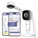 HUBBLE CONNECTED SkyVision AI Baby Monitor — HD Baby Camera Monitor w/Covered Face, Rollover, & True Cry Detection, Sleep Trainer, Soother and More — with Crib Mount System - Image 2