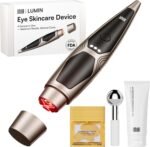 INIA Under-Eye Red Light Therapy for Face, 4-in-1 Beauty Device with Heat, Vibration, Massage & Red Light for Dark Circles, Puffiness & Skin Firming – Enhances Skincare Routine - Image 2