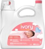 Ivory Snow 1: Newborn Baby Liquid Laundry Detergent, 80 loads 105 fl oz - Image 2