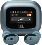 JBL Live Buds 3 - True Wireless Noise-Cancelling Bud-Type Earbuds, 40Hrs Total Playback, Wireless Charging, 6 Mics for Perfect Calls, Multi-Point Connection, IP55 Waterproof and dustproof (Blue) - Image 2