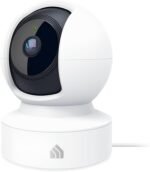 Kasa 2K+ Indoor Pan/Tilt Wired Security Camera - Works as a Baby Monitor & Pet Camera, Motion Detection & Tracking, 2-Way Audio, Night Vision, Subscription-Free Local Storage or Optional Cloud, KC410S - Image 2