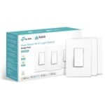 Kasa Smart Kasa Apple HomeKit Smart Light Switch KS200P3, Single Pole, Neutral Wire Required, 2.4GHz Wi-Fi Light Switch Works with Siri, Alexa & Google Home,UL Certified, No Hub Required,White, 3-Pack - Image 2
