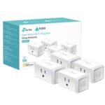 Kasa Smart Plug Mini 15A, Apple HomeKit Supported, Smart Outlet Works with Siri, Alexa & Google Home, UL Certified, App Control, Scheduling, Timer, 2.4G WiFi Only, 4 Count (Pack of 1) (EP25P4), White - Image 2
