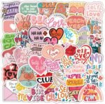 Love Stickers Self Care Sticker 50PCS, Self Love Gifts Stickers for Girls Women Glueewee Vinyl Waterproof Mental Health Sticker for Water Bottles Laptop - Image 2
