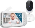 Motorola Nursery No WiFi Video Baby Monitor with Camera and Audio, 5” Screen, Remote Pan-Tilt-Zoom, Night Vision, 2-Way Talk, Long Battery Life, 1000ft Range, Temperature Sensor, Lullabies - VM75 - Image 2