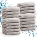 Multipurpose Wire Dishwashing Rags for Wet and Dry, 2024 New Non-Scratch Wire Dishcloth Scrubbing Wire Dishwashing Rag, Reusable Metal Wire Dishwashing Cloth for Home Kitchen Cooktop (20) - Image 2