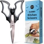 OTOTO Elizabat Kitchen Scissors - Halloween Goth Cute Bat Kitchen Shears, Gothic Scissors Utensils - Spooky Bats Halloween Gifts, Cute Gadgets, Kitchen Gadgets - Image 2