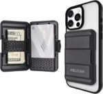 Pelican MagSafe Wallet for iPhone - Heavy Duty MIL-STD Snap-On Phone Magnetic Wallet and Phone Card Holder - Detachable and Slim Hard Case for iPhone 17 Pro Max /16 Pro Max/15/14/13/12 Series - Black - Image 2