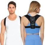 Posture Corrector Women Men, Upper Back Brace Support, Back Strap Brace for Posture, Adjustable Back Straightener, Scoliosis Posture Corrector, Pain Relief for Neck & Clavicle(Regular) - Image 2