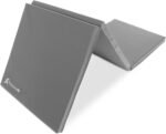 ProSource Tri-Fold Folding Thick Exercise Mat 6’x2’ with Carrying Handles for MMA, Gymnastics, Stretching, Core Workouts - Image 2