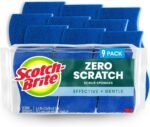 Scotch-Brite Non-Scratch Scrub Sponges, For Washing Dishes and Cleaning Kitchen, 9 Scrub Sponges - Image 2