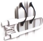 Sliding Cabinet Locks (4-Pack) 8 inch, Multi-Purpose Child Safety Lock by Skyla Homes - No Tools or Drilling Required, Best for Baby Proofing, Strong ABS Free Plastic Knob Cover - Image 2