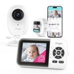 Smart Video Baby Monitor with Camera and Audio,Dual Mode,WiFi On/Off Switch,2.8inch Display,App,1080p Camera,1500ft Long Range,Night Vision,2-Way Talk,AI Baby Growth Album Function - Image 2