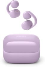 Sony LinkBuds Clip Open-Ear Truly Wireless Earbuds, Comfortable & Secure Fit, Lightweight Clip-On Design, Touch Controls, Ambient Sound Awareness, Water Resistant, Up to 37 Hrs of Playback, Lavender - Image 2