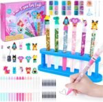 Subao Pen Creator Studio,Pens for Kids Craft, Glitter Pens Art Set, DIY Colouring Personalised Pens, Pen Making Kit for Kids 6 7 8 9 10 Years Old, Birthday Presents Christmas Gifts for Girls Boys - Image 2