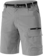 TACVASEN Men's Summer Outdoor Shorts Quick Dry Water Resistant Cargo Casual Golf Work Hiking Shorts (NO Belt) - Image 2