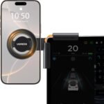 UGREEN Phone Holder for Tesla Model 3 and Y Accessories Magsafe Car Mount Magnetic Phone Mount Strongest Magnet Power Compatible with iPhone 17 16 15 14 13 Plus Pro Max Series - Image 2