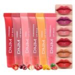 evpct Nourishing Moisturizing Tinted Lip Balm for A Sheer Tint of Color, Softens Smooths Hydrates Moisturizes Lightweight, Lip Care Gloss Plumper Stain for Women Dry & Chapped Lips, 6 Colors Set01 - Image 2