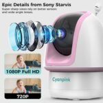 Video Baby Monitor, 2000ft Long Range, Enhanced Signal Stability, No WiFi, 5" HD Screen, 5000mAh, 1080p Camera, Super Clear Night Vision, Pan-Tilt-Zoom, 2-Way Audio, AI Cry & Motion Alarm - Image 7