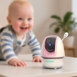 Video Baby Monitor, 2000ft Long Range, Enhanced Signal Stability, No WiFi, 5" HD Screen, 5000mAh, 1080p Camera, Super Clear Night Vision, Pan-Tilt-Zoom, 2-Way Audio, AI Cry & Motion Alarm - Image 8