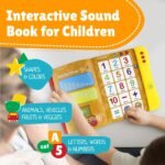 Preschool Learning Activities Book – Interactive ABC Sound Book, Toddler Learning Toy for Kids Ages 3+, Educational Alphabet Toy for Boys and Girls. - Image 5