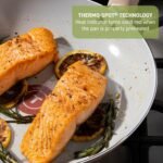 T-Fal Refresh Ceramic Nonstick Cookware Set, 20-Piece, Oven Safe to 350°F, Stockpot, Ceramic Pots and Pans Set, Frying Pans, Griddle, Utensils, Mint Green - Image 5