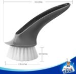 MR.SIGA Pot and Pan Cleaning Brush, Dish Brush for Kitchen, Pack of 2 - Image 4