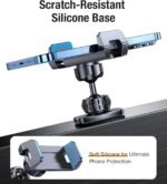 Coolpow Magnetic Phone Holder for Gym【Strong Magnets】 Tripod Mount Ring Gym Magnetic Phone Holder Attach to Metal Surface, Gym Accessories for Men Women Essentials for All Smartphones 4.7-7" - Image 5