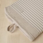KITCHENAID Ribbed Soft Silicone Oven Mitt 2-Pack Set, 7.5"x13", Milkshake - Image 3