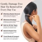 Kitsch Hair Tie Cutter – Easy To Use, Pain Free Rubber Band Cutter for Hair Kids, Baby & Toddler Girls | Ideal Gifts for Women – Multicolor, 3pc Set - Image 4