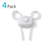 Safety 1st OutSmart™ Flex Lock, White, 4 Pack - Image 3