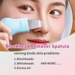 REVEX Silicone Nose Blackhead Remover Tool Set,Blackhead Scraper Tool,2Pcs Pore Cleaning Brush, Face Scrubber Skin Spatula, Pore Scrubber for Deep Cleansing,Face Exfoliator Scrubber for Women Men - Image 3