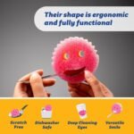 Scrub Daddy Sponges + Household Cleaning Supplies Bundle - PowerPaste Cleaning Putty, Tangerine Clean, PowErase Gel All Purpose Cleaner & Scrub Mommy (3 Pastes & 3 Sponges) - Image 5