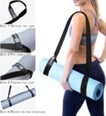 [MAT NOT Included] Yoga Mat Sling, Yoga Mat Straps for Carrying, Easy-Cinch Yoga Mat Holder Strap - Image 5