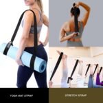 [MAT NOT Included] Yoga Mat Sling, Yoga Mat Straps for Carrying, Easy-Cinch Yoga Mat Holder Strap - Image 6