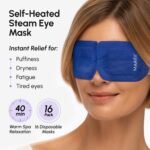 MAREE Heated Eye Masks for Dry Eyes – Steam Eye Mask Disposable – Lavender Self Heating Eye Mask for Puffy Eye – Facial Steamer Alternative for Relaxation – Warm Compress for Eyes – Spa Gift for Women - Image 3