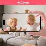 Video Baby Monitor with App & Screen 1080P Camera,Smart AI Cry Detection&Face Detection,8 Lullabies,2 Way Talk,Night Vision,Wall Mount,Support Smart Watch,Temperature Monitoring - Image 4