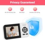 Video Baby Monitor with App & Screen 1080P Camera,Smart AI Cry Detection&Face Detection,8 Lullabies,2 Way Talk,Night Vision,Wall Mount,Support Smart Watch,Temperature Monitoring - Image 8