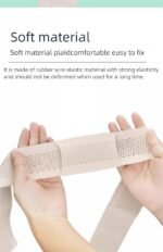 Breathable Peritoneal Dialysis Belt PD Catheter Mesh Pouch G-Tube Feeding Tube Peg Tubing Accessories Transfer Set Fixation Medical Nursing Supplies Adult Soft Adjustable Belly Band ((Large 35"-49")) - Image 4