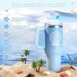 Birthday Gifts for Women Blue Ocean Gifts Box Set Self Care Gifts for Mom Girlfriend Wife Sister Her Best Friend,Relaxing Spa Gift Baskets for Women Get Well Soon Sympathy Gift Care Package for Women - Image 6