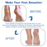 Shower Foot Scrubber Mat Back Washer Exfoliating Bath Wash Pad Wall Mounted Slip Suction Cups for Use in Cleaner Men and Women - Image 5