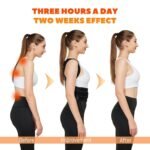 Back Brace, Posture Corrector for Women and Men,Scoliosis and Hunchback Correction,Brace for Upper and Lower Back,Relieve Back Pain,Comfortable and Effective (M) - Image 3