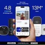 myQ Smart Garage Door Video Keypad with Wide-Angle Camera,Customizable PIN Codes,and Smartphone Control–Take Charge of Your Garage Access Works with Chamberlain, LiftMaster and Craftsman openers,White - Image 8