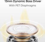 realme Buds T01 Truly Wireless in-Ear Earbuds with AI ENC for Calls, 13mm Dynamic Driver, Upto 28Hrs Battery, 88mm Latency, Bluetooth V5.4 & Google Fast Pair - (Black) - Image 5