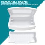 Nail Tool Sterilizer Box, Plastic Sterilization Tray for Tweezer, Eyelash Extensions, Nail Implement for Esthetician - Image 3