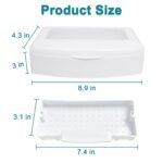 Nail Tool Sterilizer Box, Plastic Sterilization Tray for Tweezer, Eyelash Extensions, Nail Implement for Esthetician - Image 4