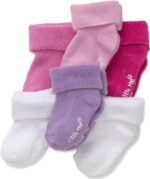 Little Me baby-girls 6 Pack Variety Socks - Image 3