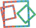 12 Pack 24 Links Wacky Tracks Snap and Click Fidget Toys, Finger Sensory Toys, Snake Puzzles for Stress Relief, Party Bag Fillers, Party Favours, Random Color - Image 4